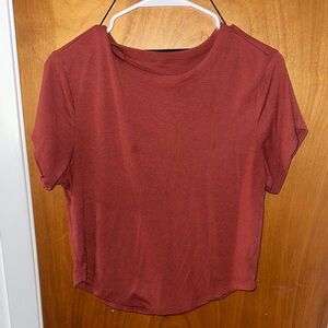 Old Navy Red Crop T-Shirt